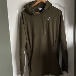 Gymshark Olive Green Hoodie for Men